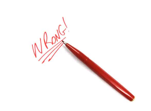 Red pen